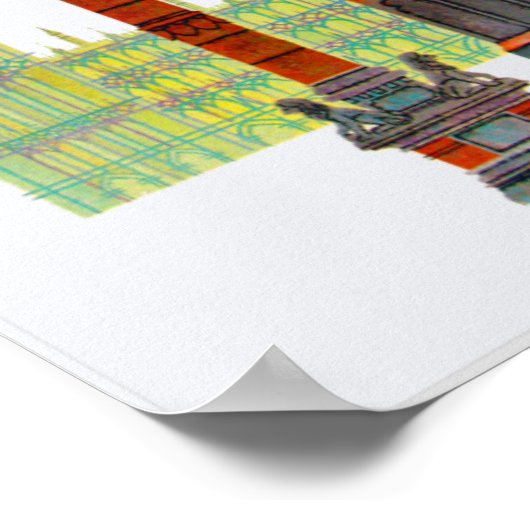 London Vintage poster (Hoek)