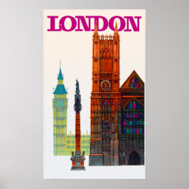 London Vintage poster
