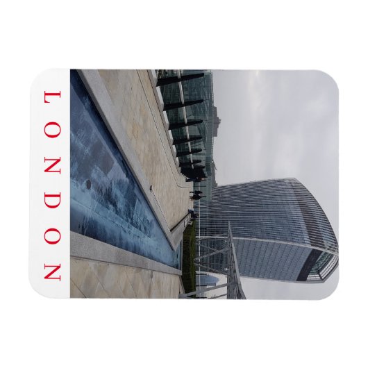 London Walkie Talkie fridge magnet Magneet (Horizontaal)