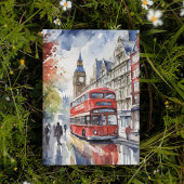 London Waterverf Kaart