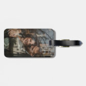 London Wedding Save the Date Bagagelabel (Achterkant horizontaal)