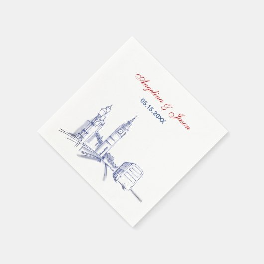 London Wedding Servet (Hoek)