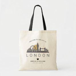 London Wedding | Stijlvolle Skyline Tote Bag