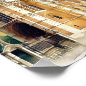 London-Westminster Abbey (B), Waterverf Poster (Hoek)