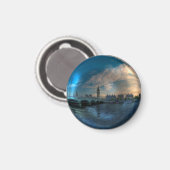 London Westminster Cityscape Photo Ball Magneet (Voorkant / Achterkant)