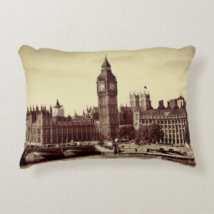 London Westminster met Big Ben en bridge. Accent Kussen