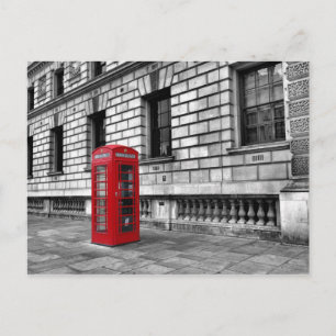 London-Westminster Red Phone Box Briefkaart