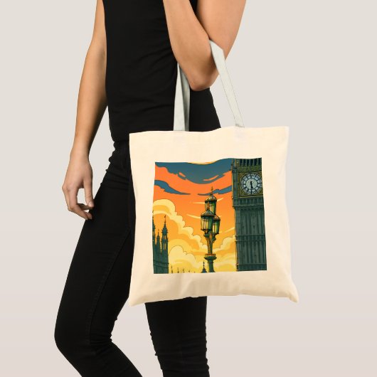 London Westminster sunset tote bag (Voorkant (product))