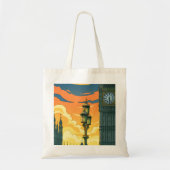 London Westminster sunset tote bag (Voorkant)
