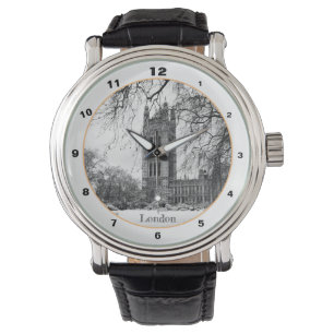 London Winter, Westminster Palace/British Horloge