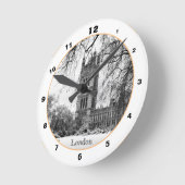 London Winter, Westminster Palace/British  Ronde Klok (Hoek)