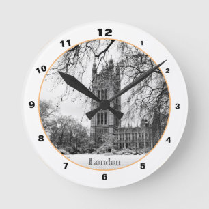 London Winter, Westminster Palace/British Ronde Klok