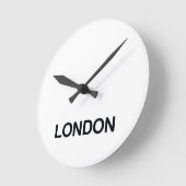 LONDON WORLDWIDE TIMEZONE CLOCK SET RONDE KLOK (Hoek)
