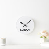 LONDON WORLDWIDE TIMEZONE CLOCK SET RONDE KLOK (Huis)