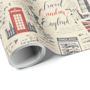  London Wrapping Paper Cadeaupapier