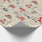  London Wrapping Paper Cadeaupapier (Hoek)