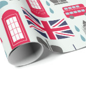 London Wrapping Paper Cadeaupapier (Rol Hoek)