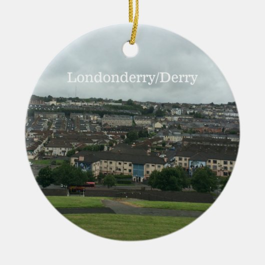 Londonderry Keramische Versiering Keramisch Ornament (Voorkant)