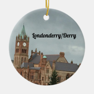 Londonderry-klokkentoren keramische ornament