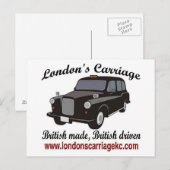 London's Carriage Briefkaart (Voorkant / Achterkant)