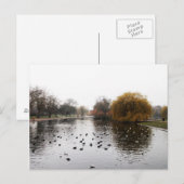 LONDON's parken Briefkaart (Voorkant / Achterkant)