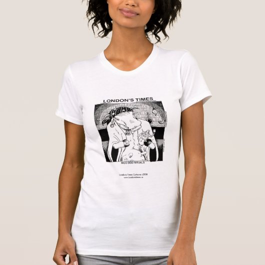 Londons Times Cartoon T-shirts (Voorkant)