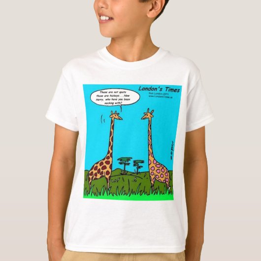 Londons Times Cartoon T-shirts (Voorkant)