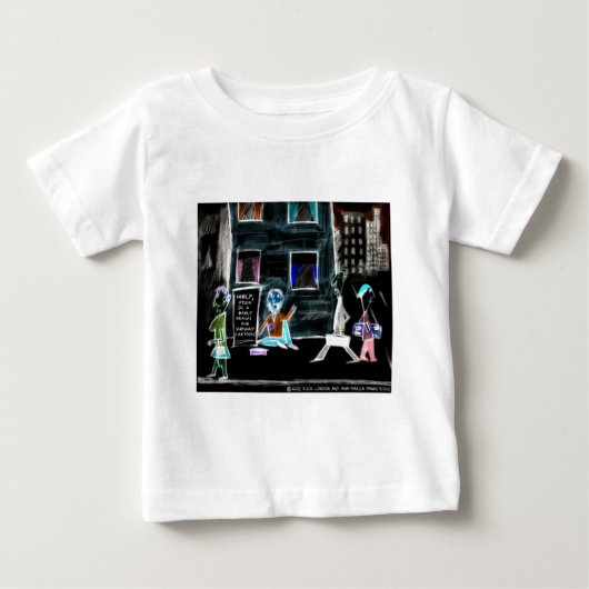 Londons Times Cartoon T-shirts (Voorkant)