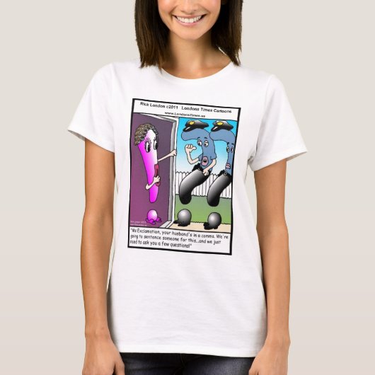 Londons Times Cartoon T-shirts (Voorkant)