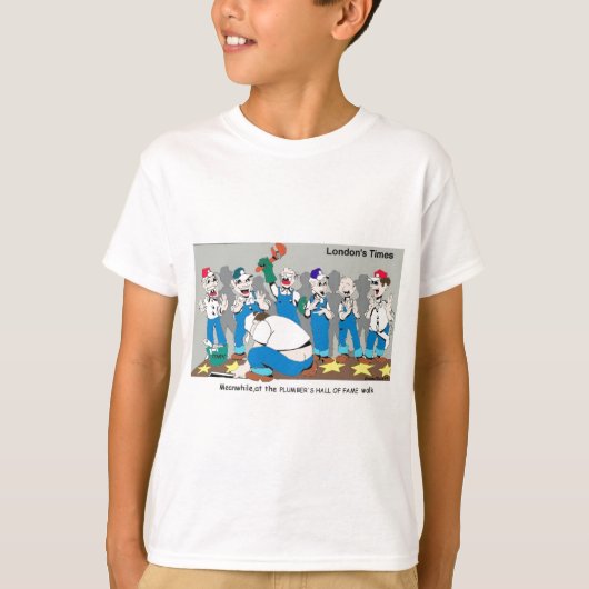 Londons Times Cartoon T-shirts (Voorkant)