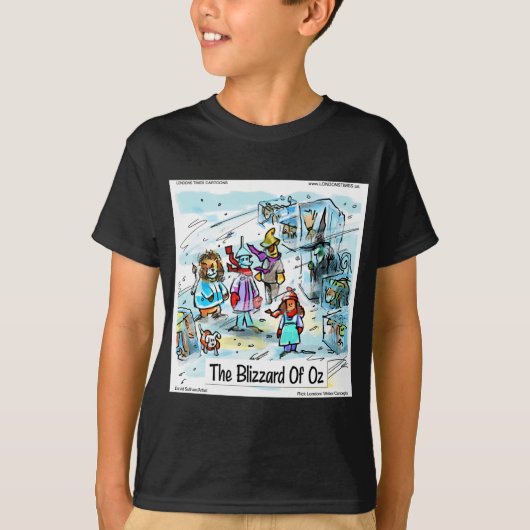 Londons Times Cartoon T-shirts (Voorkant)
