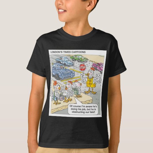 Londons Times Cartoon T-shirts (Voorkant)