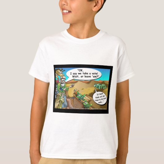 Londons Times Cartoon T-shirts (Voorkant)