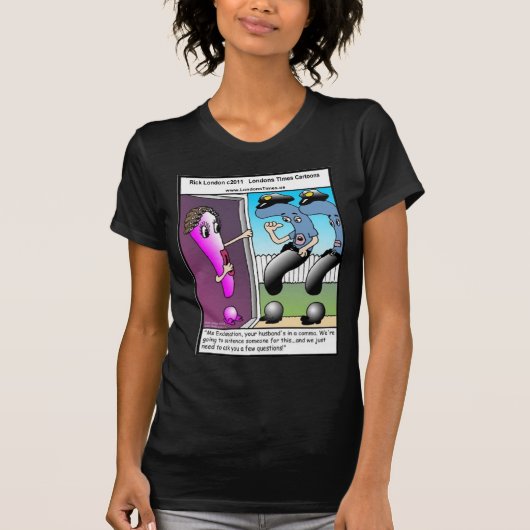 Londons Times Cartoon T-shirts (Voorkant)