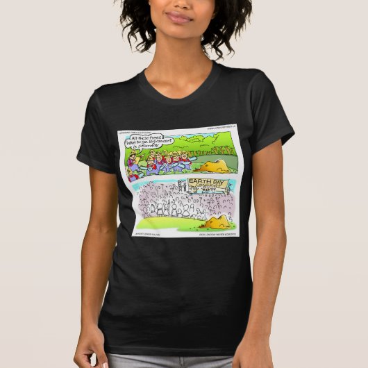 Londons Times Cartoon T-shirts (Voorkant)