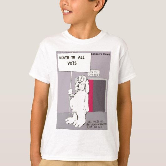 Londons Times Cartoon T-shirts (Voorkant)
