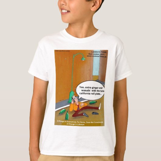 Londons Times Cartoon T-shirts (Voorkant)