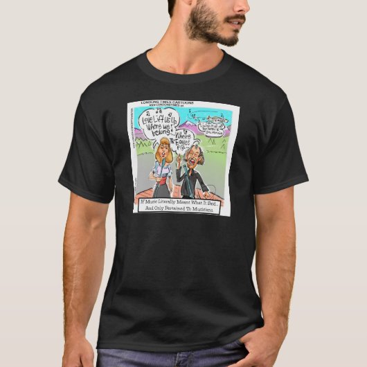 Londons Times Cartoon T-shirts (Voorkant)