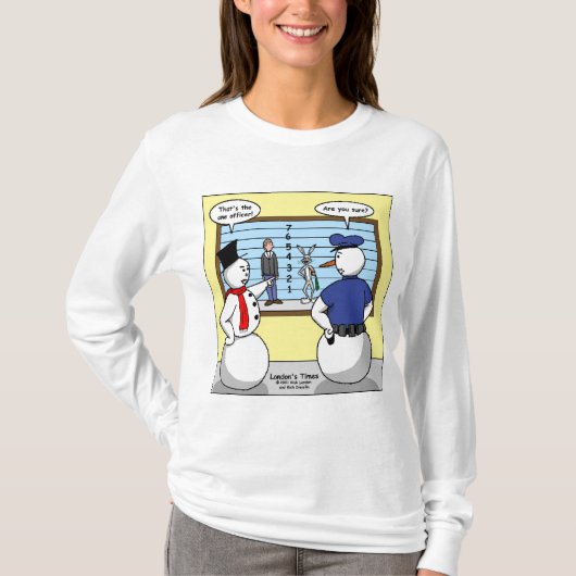 Londons Times Cartoons T-shirts (Voorkant)