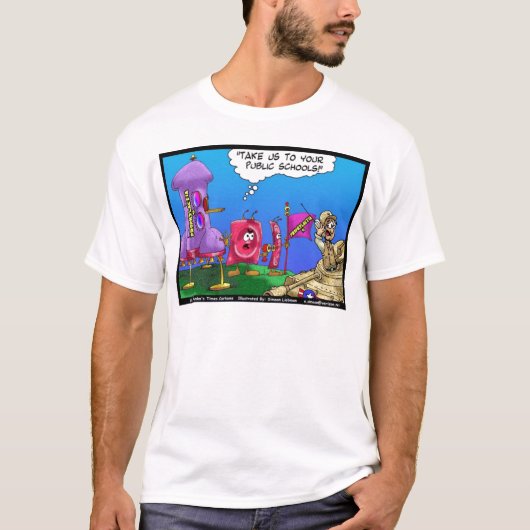 Londons Times Cartoons T-shirts (Voorkant)