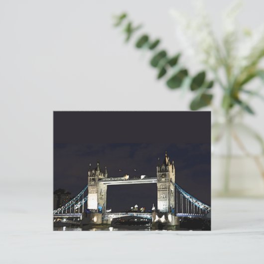 London's Tower Bridge Briefkaart (Staand voorkant)