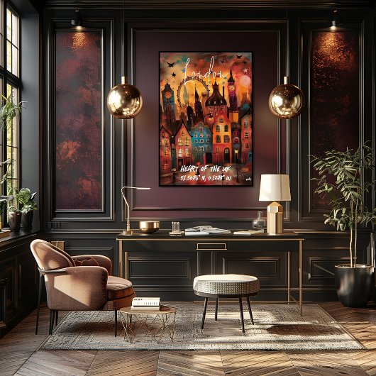 Londres: Corazón del Reino Unido Perfect Poster