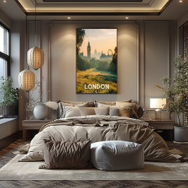Londres: La Ciudad del Big Ben - Parques y Skyline Perfect Poster