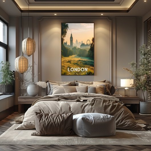 Londres: La Ciudad del Big Ben - Parques y Skyline Perfect Poster