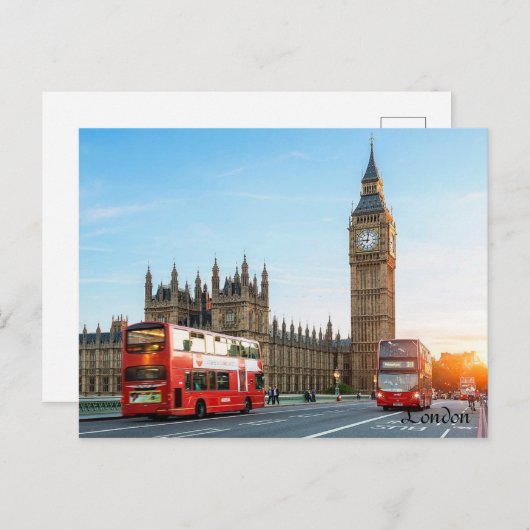 Londres postal. briefkaart (Voorkant / Achterkant)