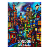 Londres: Vamos a Londres Perfect Poster (Voorkant)