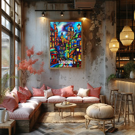 Londres: Vamos a Londres Perfect Poster