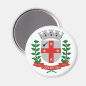 Londrina Parana, Brazilië Magneet (Voorkant / Achterkant)