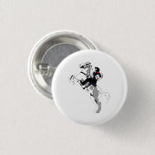 Lone Arranger, voor Archivisten die alleen werken! Ronde Button 3,2 Cm (Voorkant /achterkant)