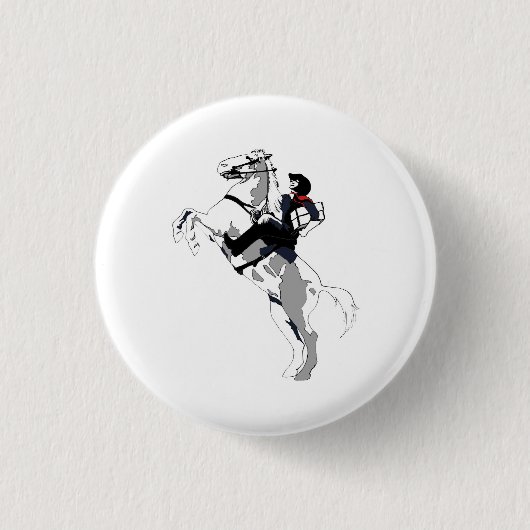 Lone Arranger, voor Archivisten die alleen werken! Ronde Button 3,2 Cm (Voorkant)
